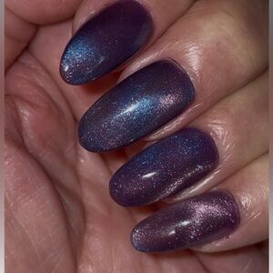 Shimmering Purple and Blue 💅 Press on Nails